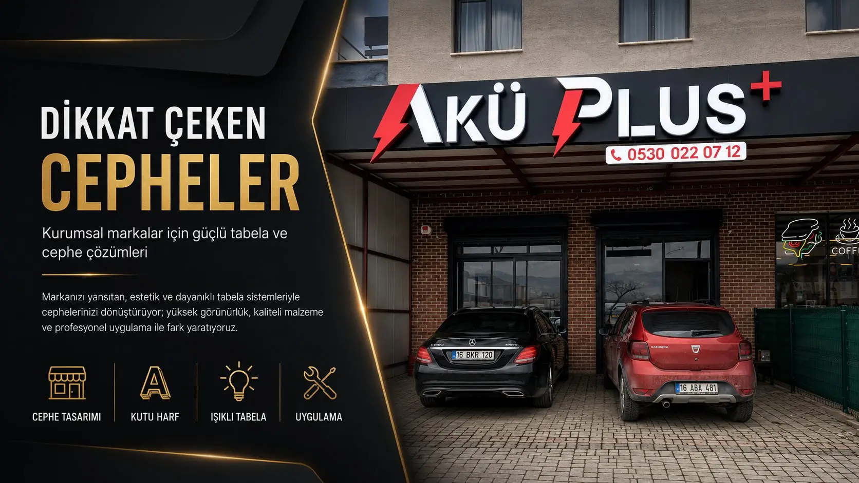 Kutu Harfte Pleksi mi Paslanmaz mı?